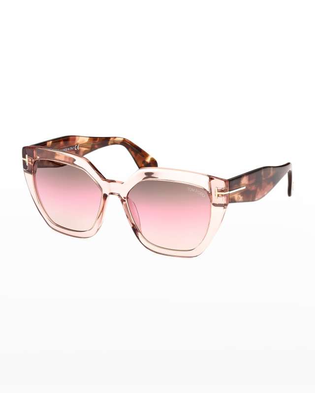 Phoebe Square Plastic Sunglasses